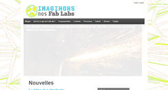Desktop Screenshot of imaginonsnosfablabs.org